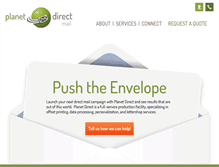 Tablet Screenshot of planetdirectmail.com